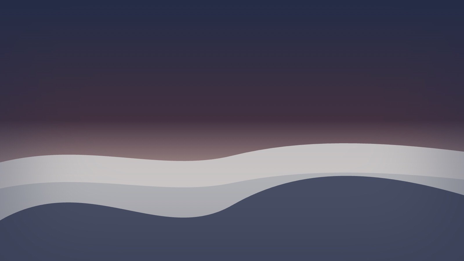 Layered distant hills fading into gentle morning haze under a calm sky.